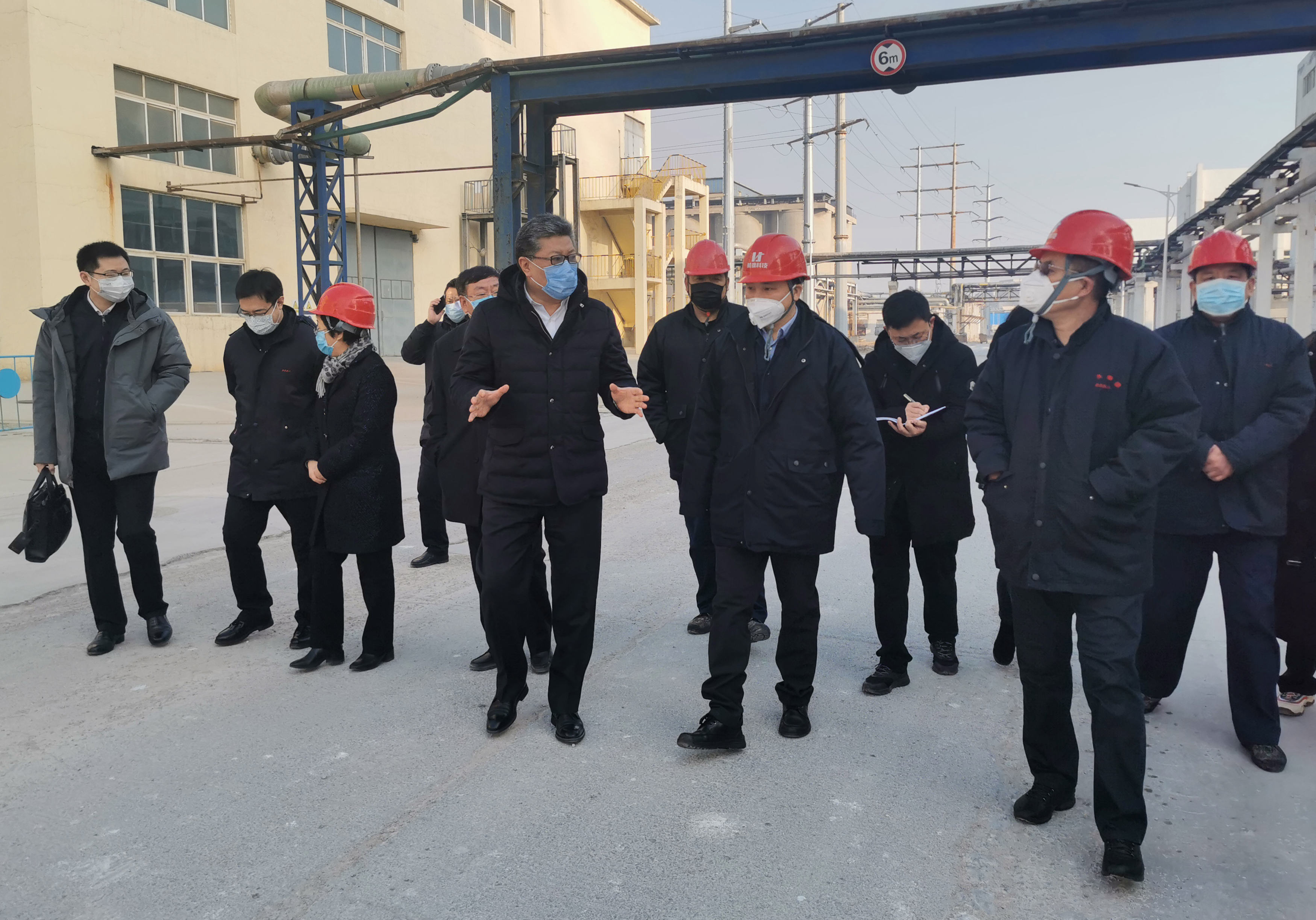 葫蘆島市市委副書記、市長(zhǎng)王力威到航錦科技調(diào)研